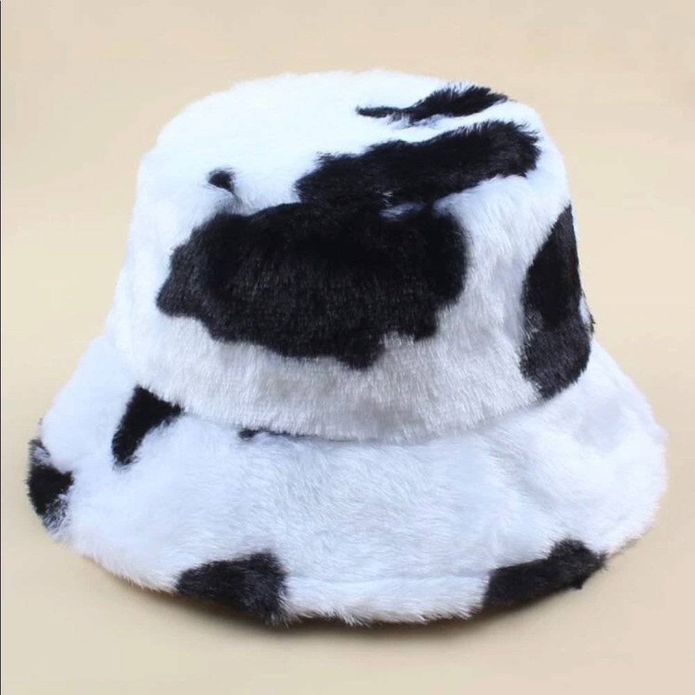 Cow Print Bucket Hat